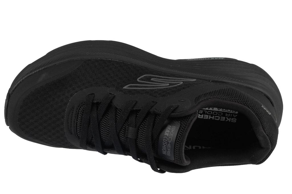 Skechers Maximal gedämpfte Laufschuhe für Herren, schwarz