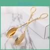 Salad Zinc Metal Spoon Alloy Clip Exquisite Party Selfservice Clip Tray Cake Birthday Party Tableware Clip Multifunctional