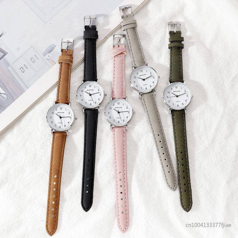 Brand Quartz Watchesfor Women Hight Quality Ladies Luxury Fashion Small Dial Casual Watch Leather Wristwatch Relojes Para Mujer