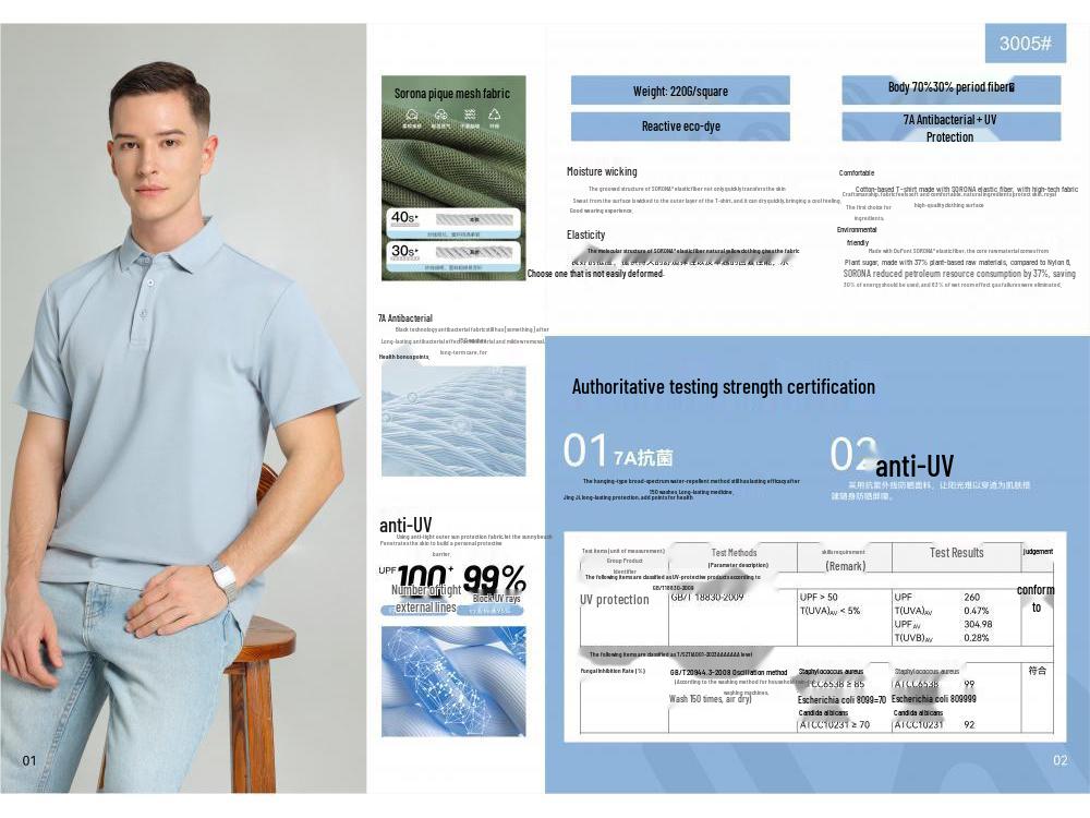 Solona Ice Silk Collared Polo T-Shirt for Office and Group Wear, Short Sleeve with Logo Print.