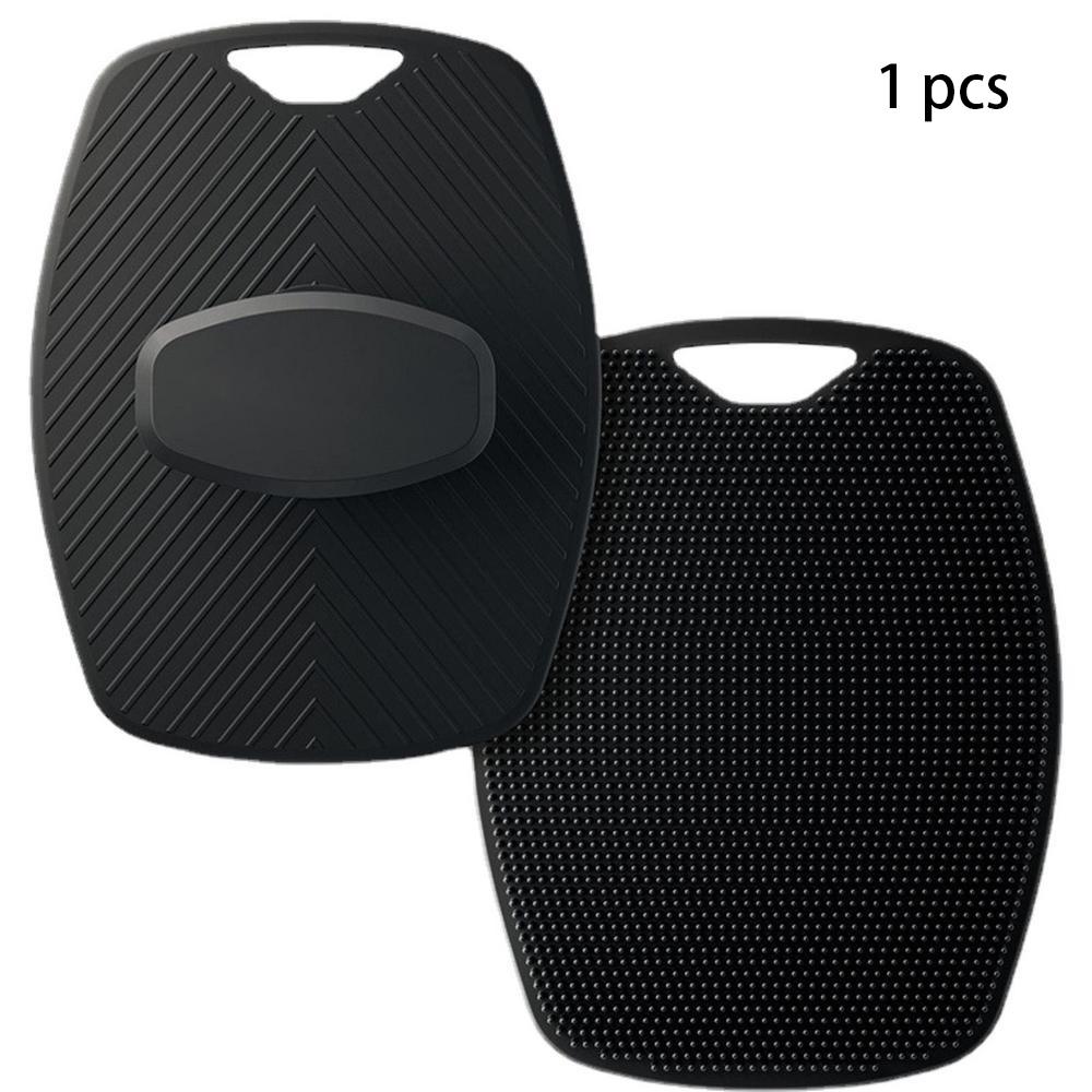 

Чистящая щетка Силиконовая щетка для лица Чистящая кисточка Черная кисточка для макияжа Мягкий силикон для снятия макияжа 1 шт. чёрный