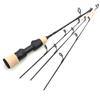 55cm Fishing Reel Set Rod Pole Tackle Carbon Pole Ice Fishing Rod 2 Tips Rod Winter Ice Fishing Rod