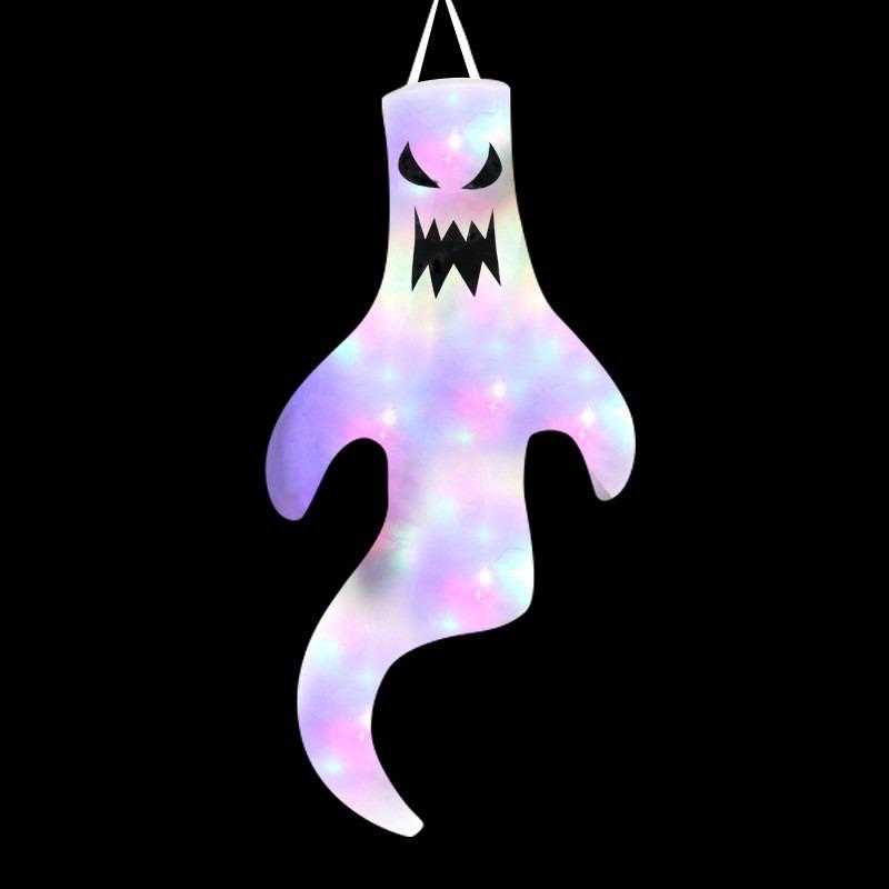 Halloween Luminous Ghost Yard Decoration - Hanging Windmill Lamp