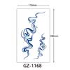 Herbal Tattoo Stickers, Juice Tattoo Stickers, Semi-Permanent English Letter Tattoo Stickers Tattoo