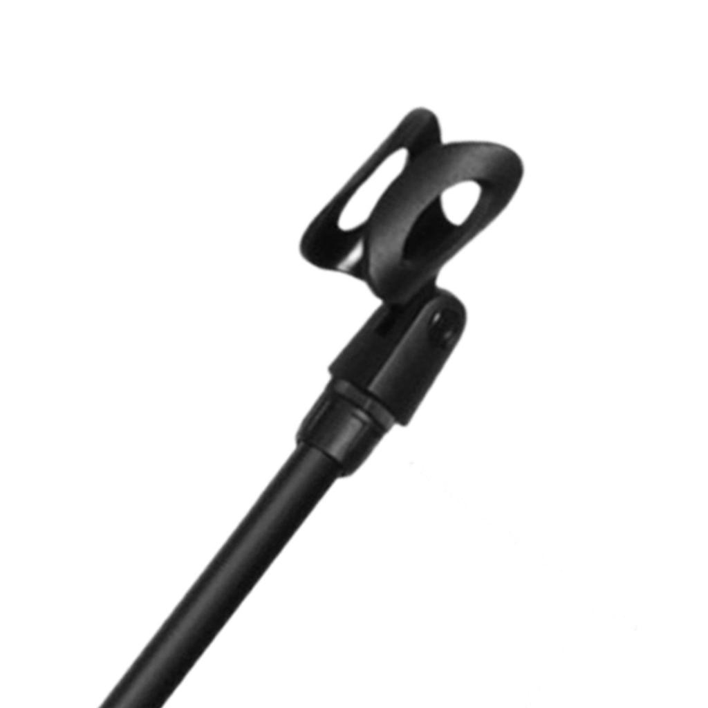 Rotating Microphone Stand Phone Holder Multifunctional 55cm Desktop Bracket Stand Mic Clip for Vlog Live Stream Photography