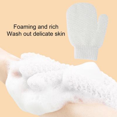 Shower Glove Bath for Peeling Double Body Scrub Mitt Glove Sided Exfoliating Wash Skin Gloves Bathing Tool