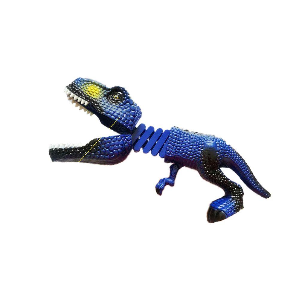 

Игрушки-динозавры, кусающие животных, Игра с укусом динозавра, Игрушка-кусалка с когтем животного, Игрушки-хваталки динозавров синий