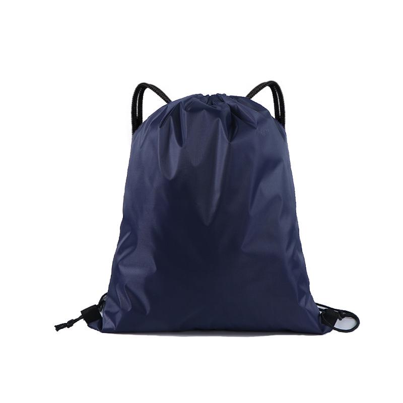 Colorful Polyester and Nylon Drawstring Bag: Double Shoulder Shopping and Storage Bag for Toys