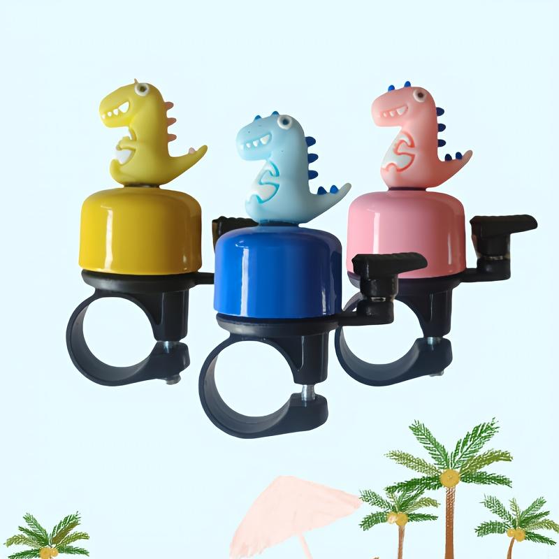 Super Loud Dinosaur Bike Bell, Universal Cartoon Safety Horn for MTB Scooter, Fun Bicycle Decor for Kids & Adults