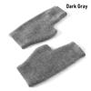 Exposed Finger Mink Cashmere Gloves Wool Warm Gloves Protable Knitted Wool Glove  Autumn