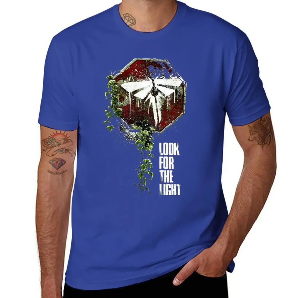 The Last of Us Joel and Ellie Family T-Shirt Sweat Boys Animal Print Plus Size Tops Mens T Shirt