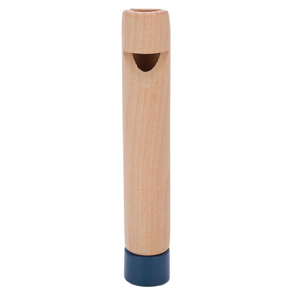 Wooden Slide Whistle Push Pull Voice Change Flute Educational Instrument Toy for ChildrenBlue