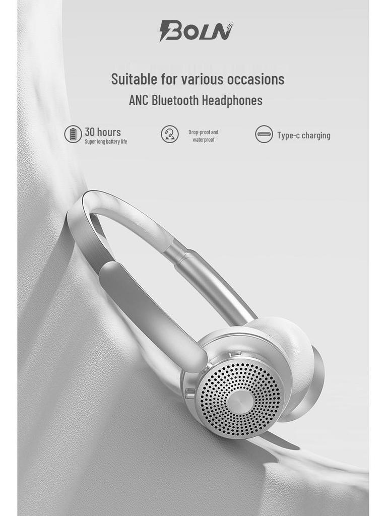 2025 ANC Mini Bluetooth Over-ear Sports Earphone with Feedforward Noise Cancelling