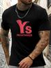 Short Sleeve TShirt YS Mens 100 Cotton Pattern Printed Shirt Summer Round Neck Breathable Casual Fashion Cool Tee