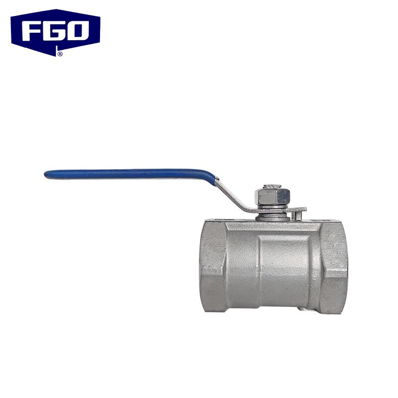 FGO 304 Stainless Steel Manual One-Piece Ball Valve