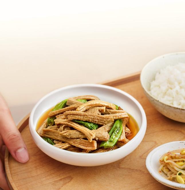 Bonjuk Jeju Pork & Shishito Pepper Jangjorim 120g | Korean Soy-Braised Side Dish