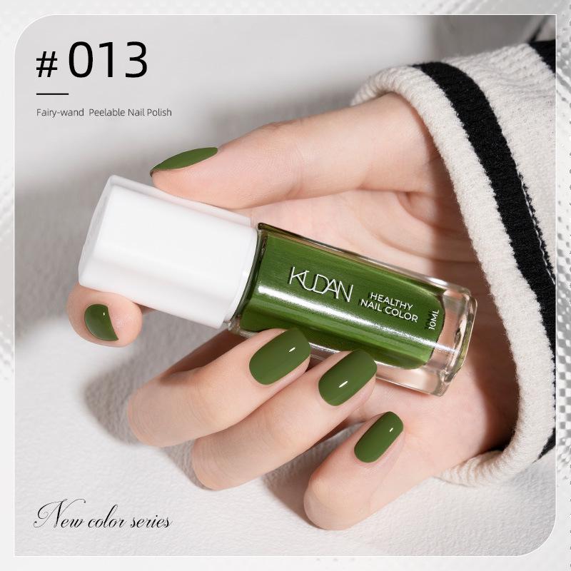 2023 No-Bake Quick-Dry Black Peelable Nail Polish - Autumn/Winter Salon Colors