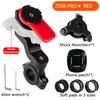 Universal Secure Cell Phone Holder for Handlebars Multi-purpose Mount Fit for Motorcycle Bicycle E-Bike and Daily Scooter