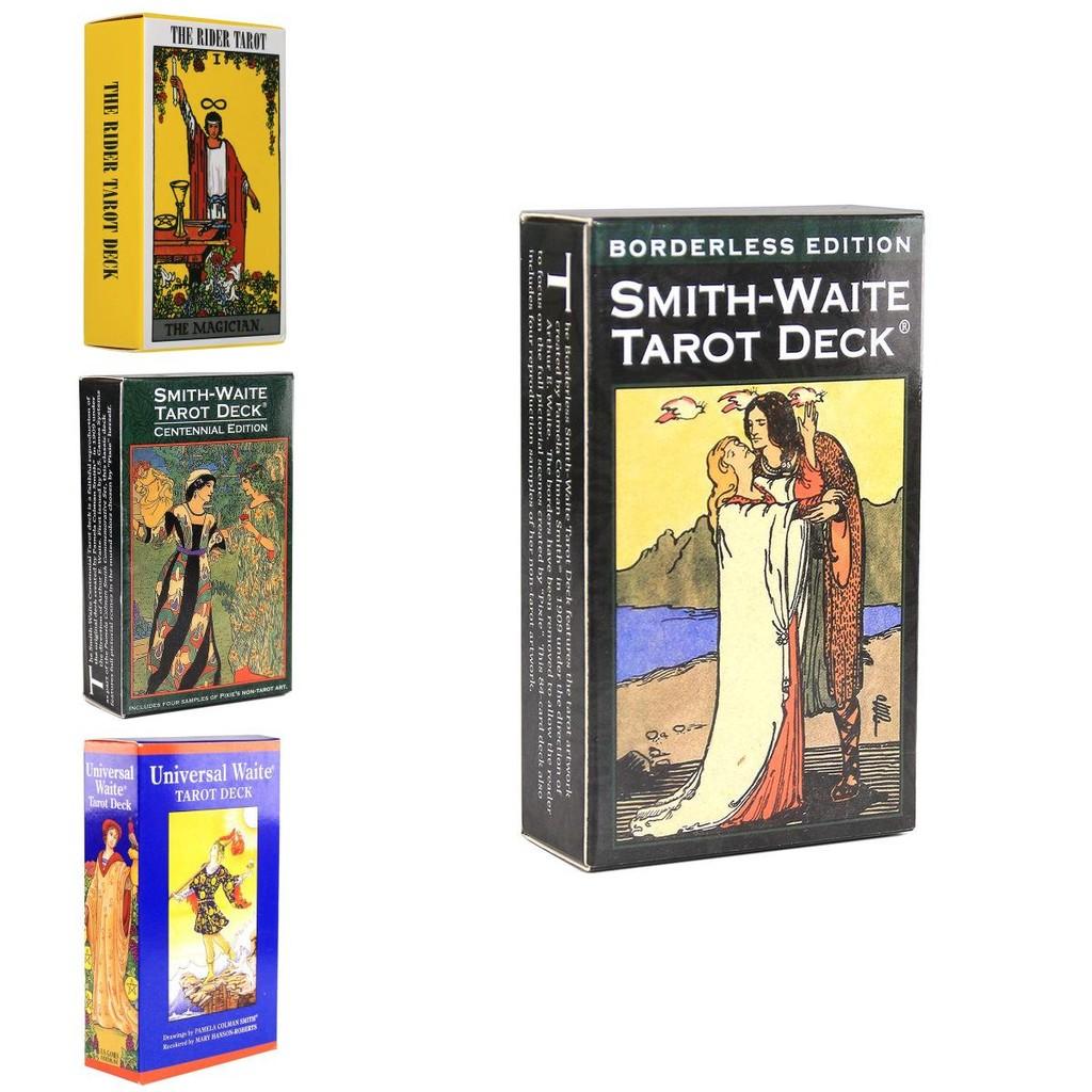 Classic Rider Waite Smith Tarot Deck With Unique Full Scene Illustrations For Insight