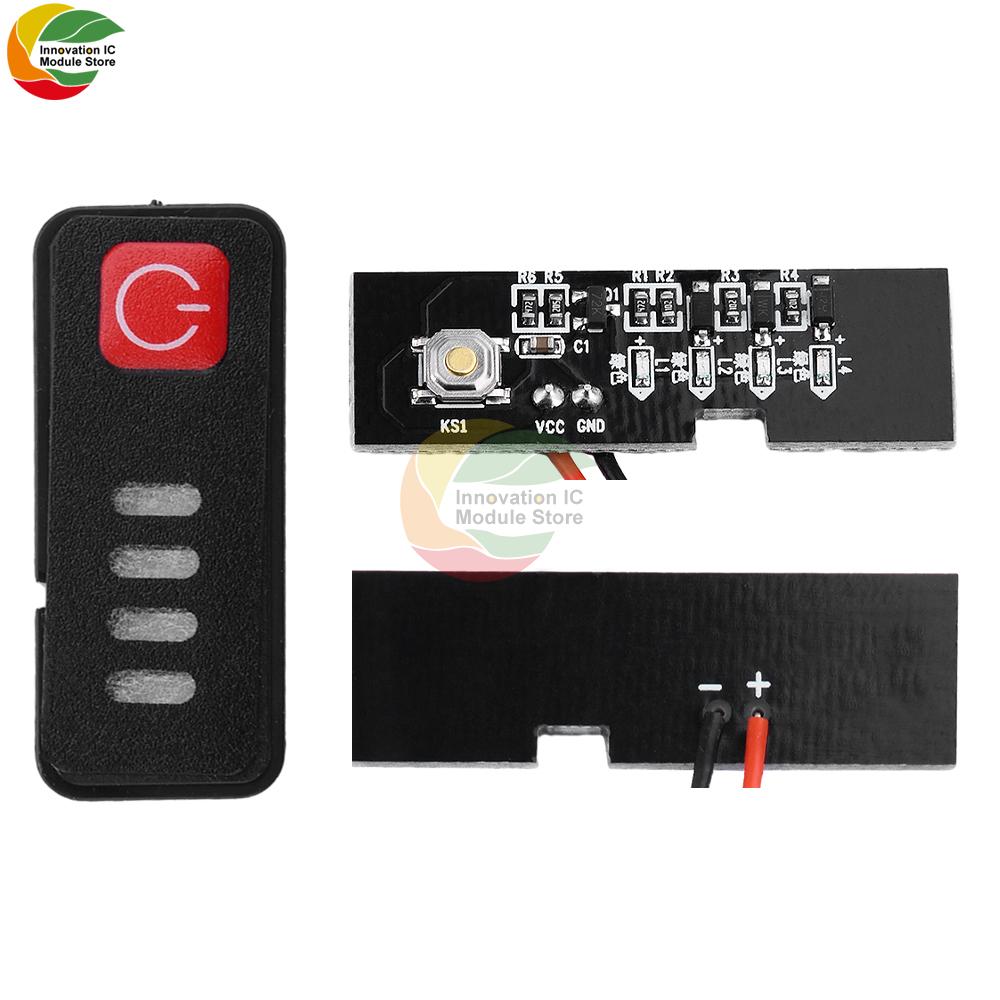 5S 18V 21V Battery Capacity Indicator Module with Power LED Display and Battery Shell Battery Level Indicator Tester