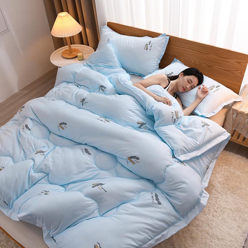 Oeny Trimmed Soybean Fiber All-Season Quilt 180x220cm