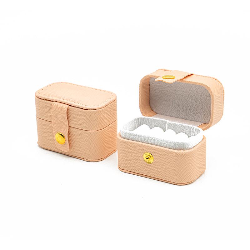 

Minimalist Jewelry Box for Rings & Earrings - Compact Gift Packaging