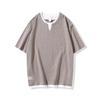 Men's Summer Two-In-One Bamboo Cotton Faux Layer T-Shirt