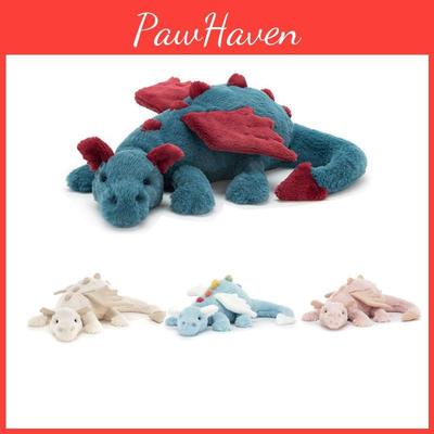 Adorable Sky Dragon Plush Toy Soft And Cute Long Pillow For Kids In Pink Blue And Green