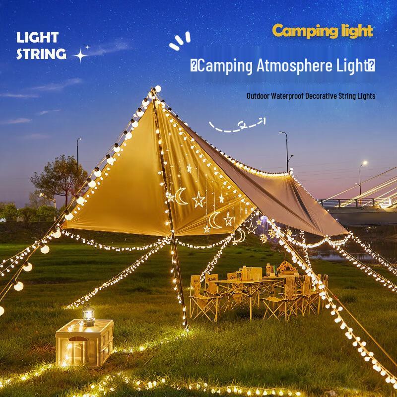 Qindeliy Remote Control LED Warm White Ball String Lights 10 Meters, 80 Lights