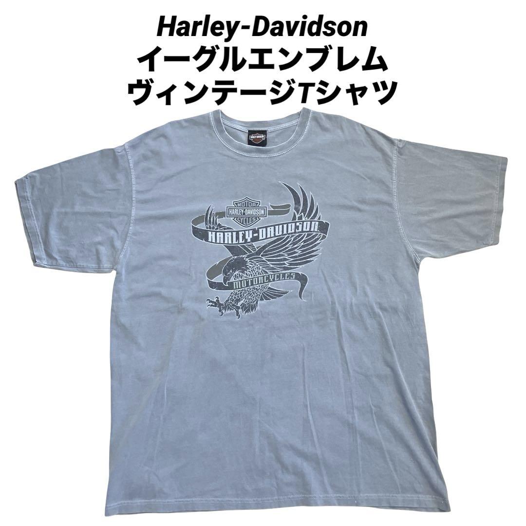 

[USED] Used Harley-Davidson Eagle Emblem Print Vintage T-shirt