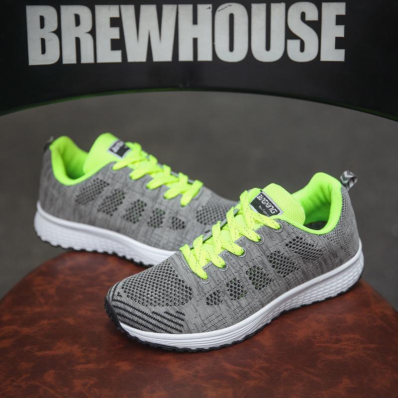 

2025 летняя новая повседневная обувь для пар большого размера легкая спортивная обувь дышащая сетчатая обувь модная женская обувь 44