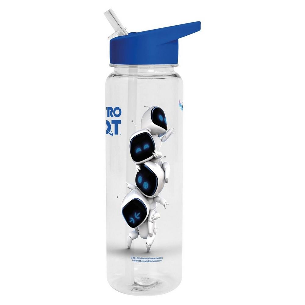 Astro Bot Reaching Plastic Water Bottle