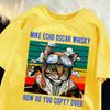 Mens Cats Printed T-Shirt Top Casual Loose 100% Cotton Retro Clothes Unisex Summer O-Neck Short Sleeve Tunics