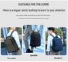 High-End Fashion Backpack: Versatile and Waterproof for Business, Travel, School, and Commuting
