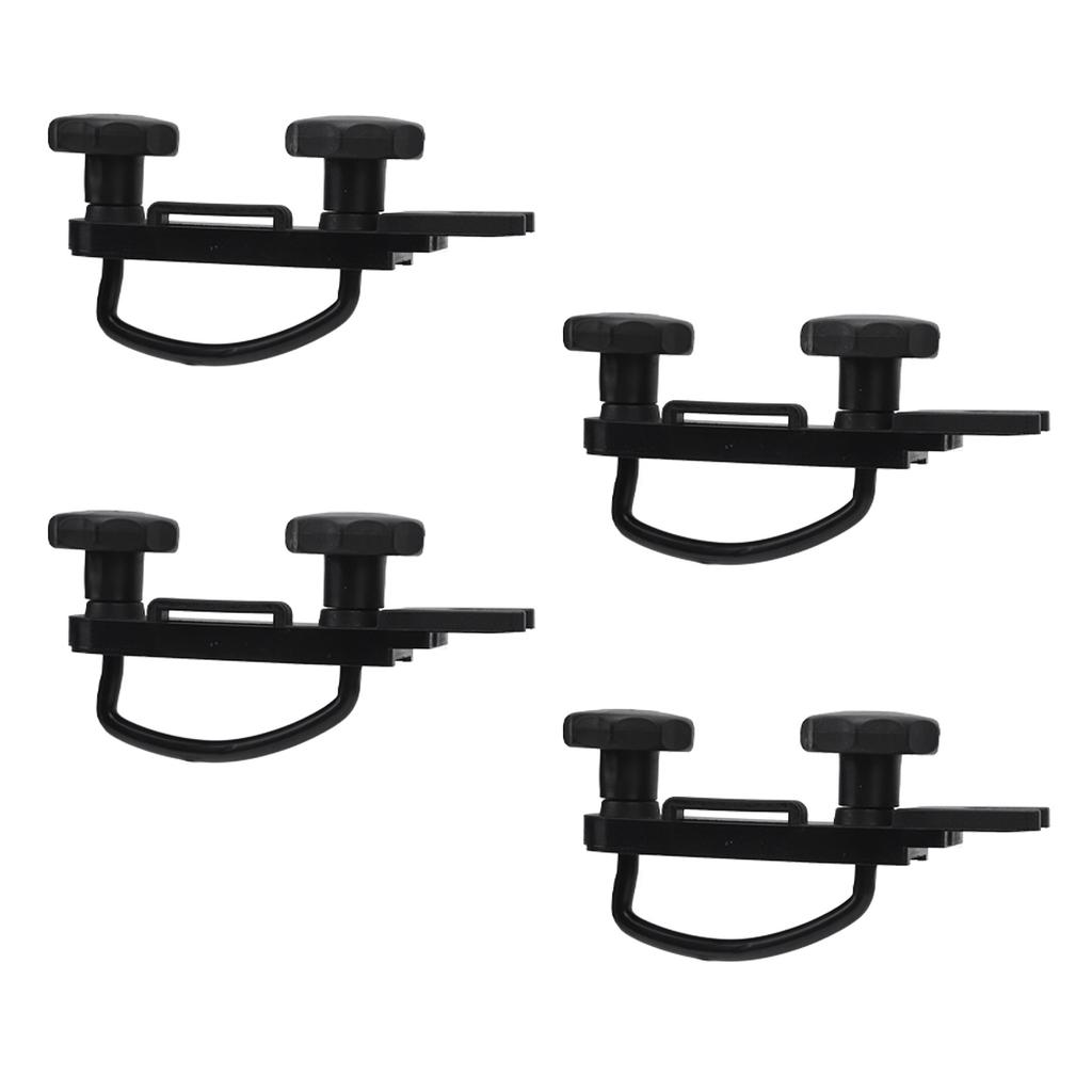 23PCS Roof Box U Bolt Clamps Stainless Steel Rooftop Cargo Carrier Rack Bolts Universal Car