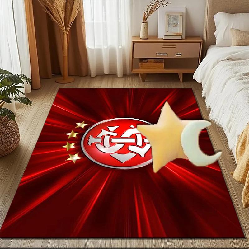 Always Fight Spirit Printed Office Carpet Chair Cushion Entryway Rug, Rugs for Living Room, Bedroom Christmas gifts