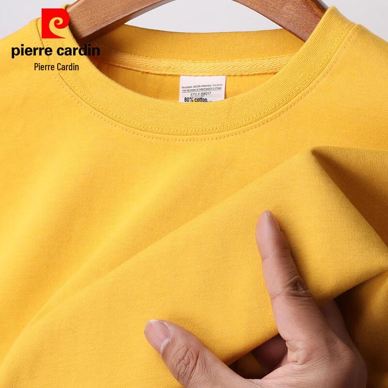 Pierre Cardin Men's Solid Crew Neck Sweatshirt