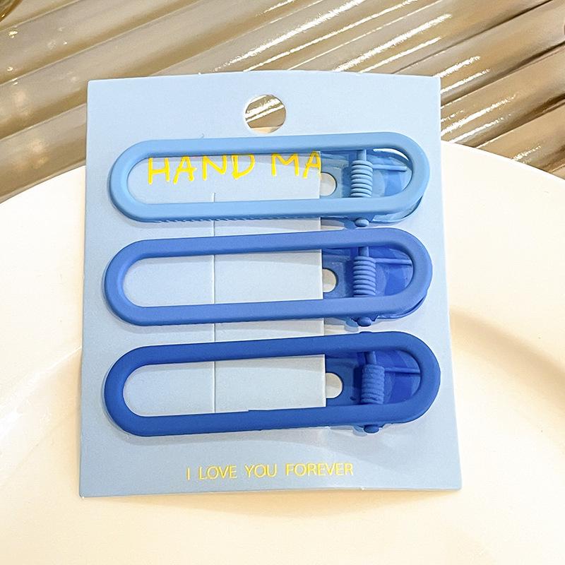 Dopamine Color Bangs Hair Clip Sideburns for Kids & Women - Duckbill Hairpin Headwear