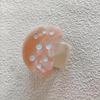 Small Mushroom Hair Claw for Female Girl Acetic Hair Clamp Nonslip Braid Ponytail Holder Fashion Hair Shaping Ornament