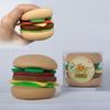 Simulations-Hamburger-Stressabbau-Spielzeugset zum Kneifen