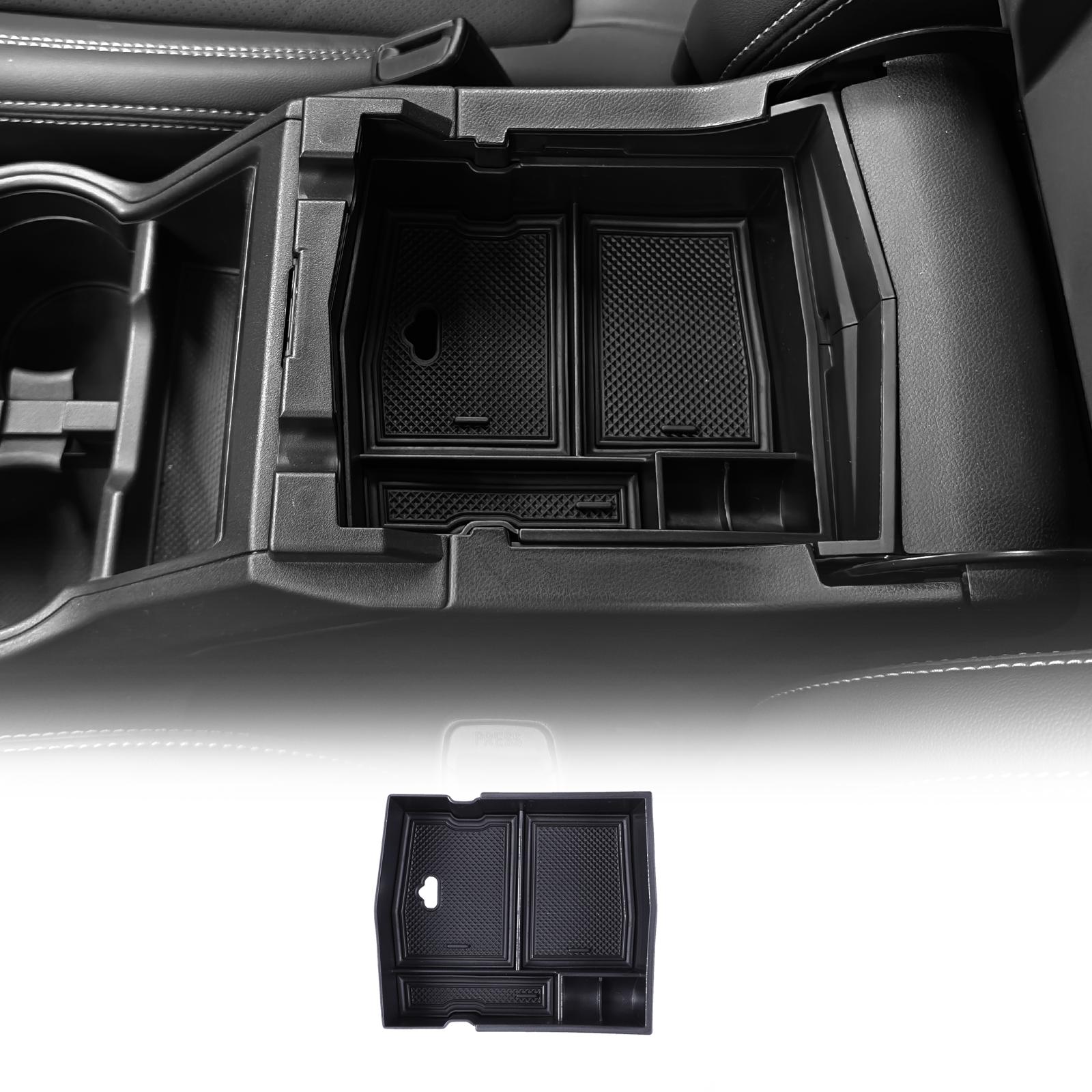 Car Center Console Organizer Tray Armrest Storage Box For Subaru Forester 19-24
