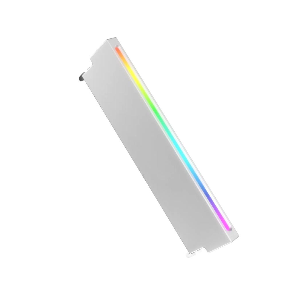 Universal Memory Heat Sink 5V 3PIN ARGB AURA Sync Aluminum Alloy Memory Module Heatsink DDR3 DDR4 DDR5 for Desktop PC RAM Memory