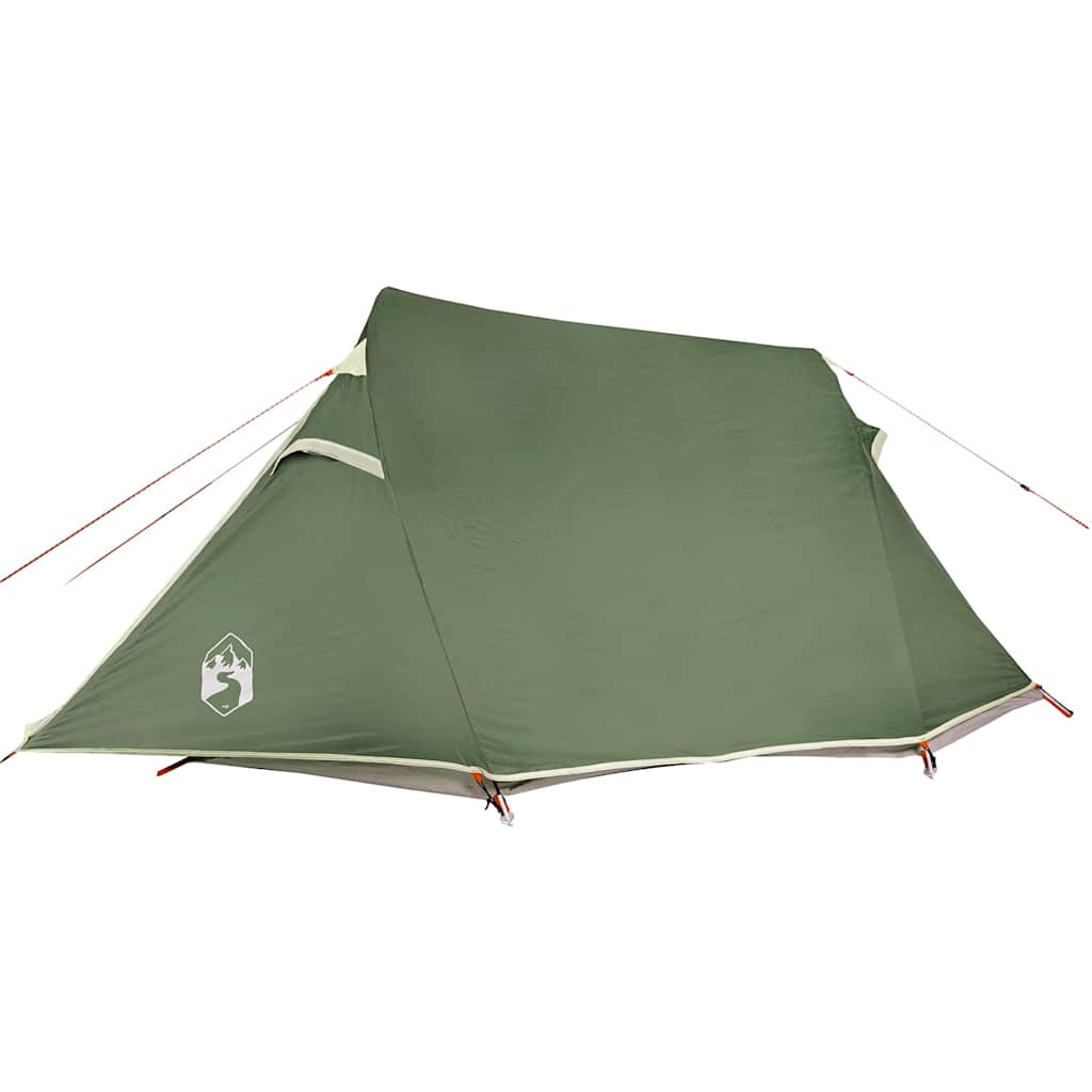 Tunnel Tent for 2 Persons Green Waterproof