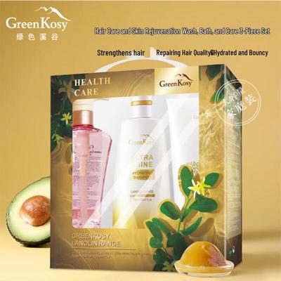 Green Valley Cream Repair Hair & Body 3-Piece Gift Set