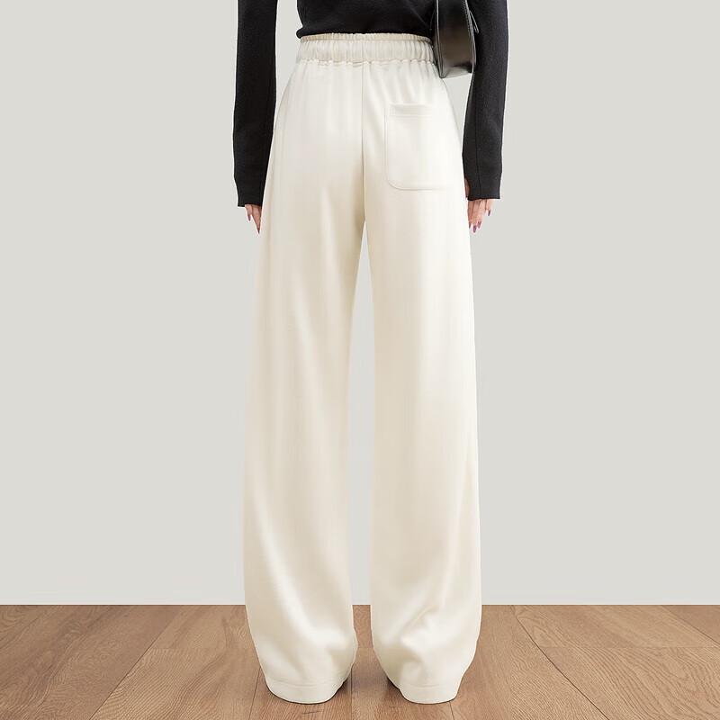 Women's Loose Wide-Leg Elastic High-Waist Casual Pants