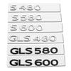 ALMVIS Car Trunk Letter Logo Badge Emblem Sticker Benz Maybach S GLS Class S580