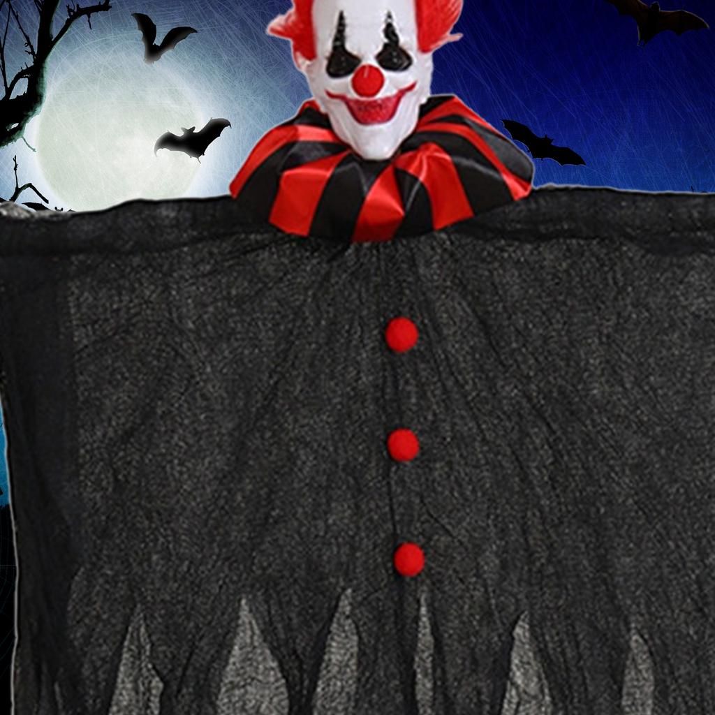Spooky Halloween Hanging Horror Clown Ghost Decor Skeleton Props for Haunted House Garden Party Outdoor Indoor Decorations