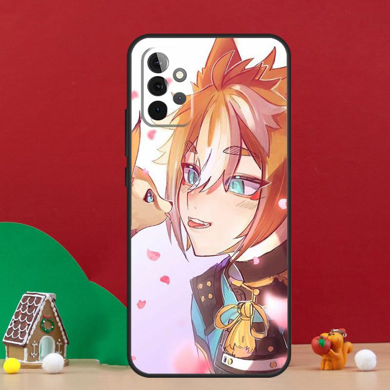 Genshin Impact Gorou Case For Samsung Galaxy A17 A06 A16 A56 A36 A54 A34 A14 A52 A32 A13 A23 A33 A53 A15 A35 A55