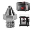 4PCS Extruder Nozzles Fit for Raise3D N Pro2 Pro3 E2 Series 3D Printer High Hardness Alloy Nozzle Set 0.2MM 0.4MM 0.6MM