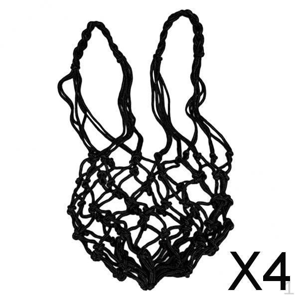 

4x Сетчатый мешок для баскетбола, Сетчатый мешок на шнурке для спортивного инвентаря для футбола